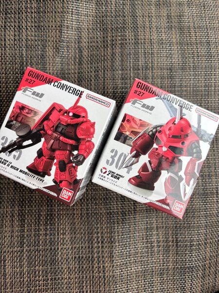 新品未開封 FW GUNDAM CONVERGE #27 ズゴック&ザク