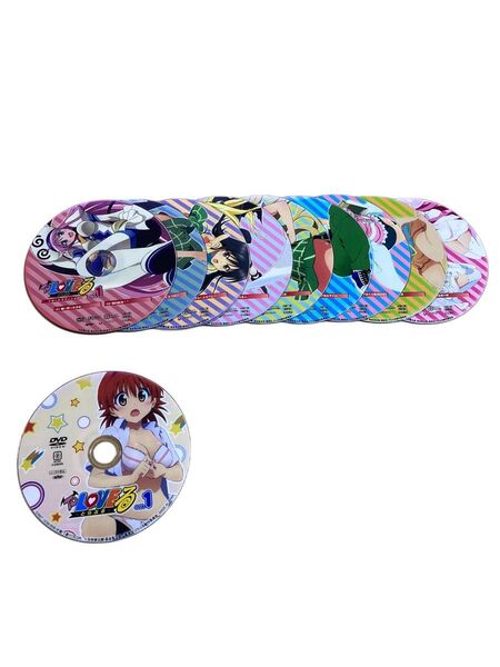 『全10巻』TOLOVEる ドキ×2エディション DVDのみ 全9巻 おまけ1巻