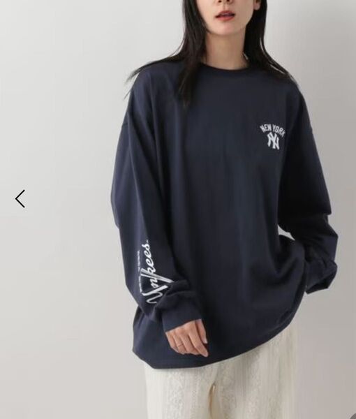 【UNISEX】 MLBロンT LOWRYS FARM ネイビー