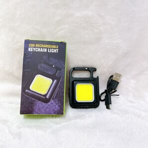 Mixeri M10 led 投光器 COBライト 小型 キーライト 充電式 800ルーメン 作業灯 キーライト キーホルダー