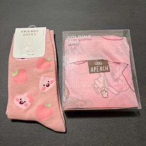 アピーチ エコバック 靴下