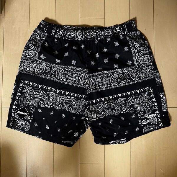 F.C.Real Bristol 21SS NYLON EASY SHORTS 黒 M ショートパンツ