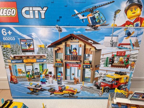 レゴ シティ 60203 スキー リゾート レア LEGO CITY ブロック 美品