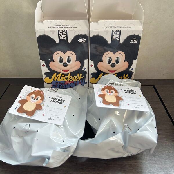 ポップマート ディズニー ミッキーファミリー チップ デール セット