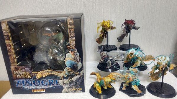 モンスターハンター フィギュア まとめ売り ジンオウガ CAPCOM
