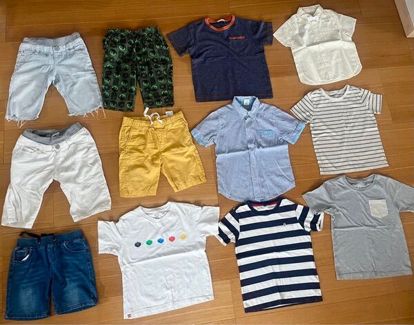 男の子 夏服 まとめ売り 12枚 120cm