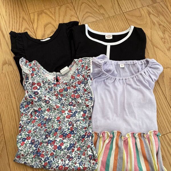 100 110 トップス ワンピース 半袖Tシャツ タンクトップ H&M