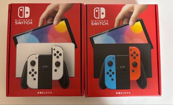 Switch 有機EL ホワイト ネオン 2台セット