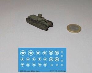 完成品 1/144 WWI USA M1921 Tank green デカール付属