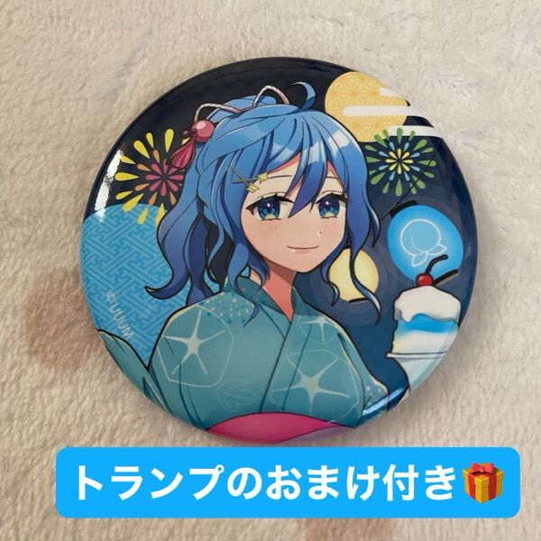 カラフルピーチ るな 缶バッジ 桃祭り