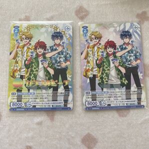 希少! カラフルピーチ ヴァイスシュヴァルツブラウ PRカード 箔押し