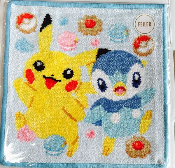 FEILER フェイラー ポケモン タオルハンカチ ピカチュウ ポッチャマ ハンカチ ラブラリーバイフェイラー