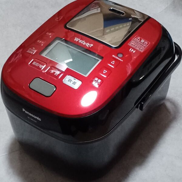 パナソニック スチーム& 可変圧力IHジャー炊飯器5. 5合炊き Wおどり炊き SR-SPX107 電源コード巻き取り不可