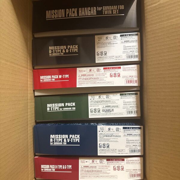 (プラモデル) 1/100 MG ガンダムF90用 ミッションパック5種、ミッションパックハンガー