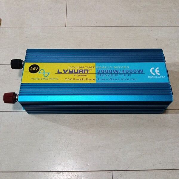 インバーター 24V 定格2000W 最大4000W