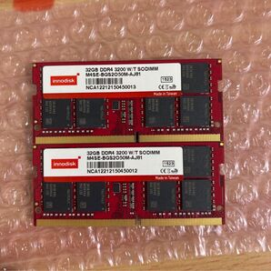 innodisk メモリー DDR4 3200 64GB( 32GB×2枚)