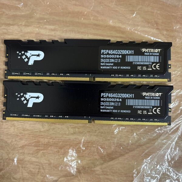 デスクトップ用メモリ DDR4 3200 64GB( 32GB×2枚)