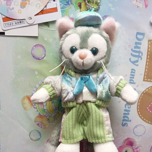 ジェラトーニ ぬいぐるみバッジカラフルハピネス