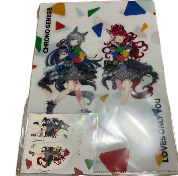 ウマ娘 クリアファイルセット GooglePlayオリジナルデザイン