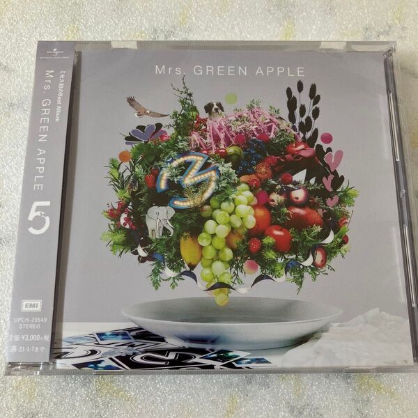 Mrs. GREEN APPLE 5 通常盤 CD