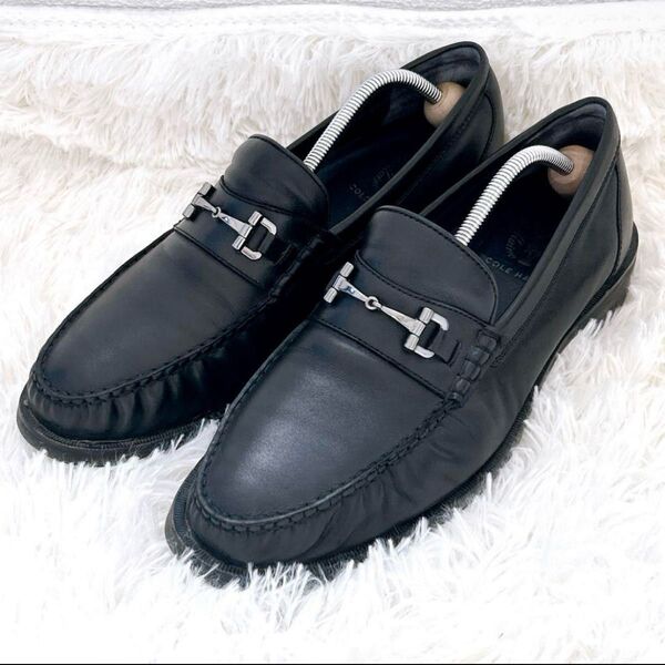 COLE HAAN コールハーン メンズ ビットローファー(28.5cm) ブラック 黒 レザー 革靴 シューズ 靴