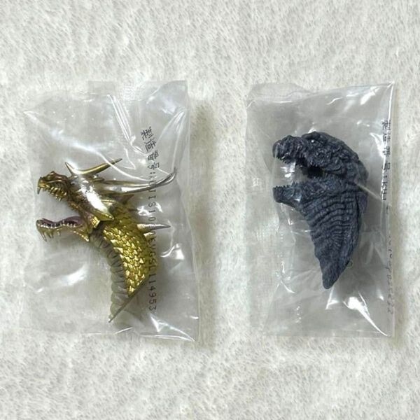 一番くじ ゴジラ 大怪獣列伝G G賞モンスターヘッドマグネット キングギドラ