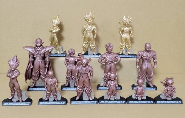 HG ドラゴンボール Z戦士スペシャル ゴールド ブロンズ版 全13種フルコンプ 孫悟空 ベジータ 孫悟飯 クリリン ピッコロ 他