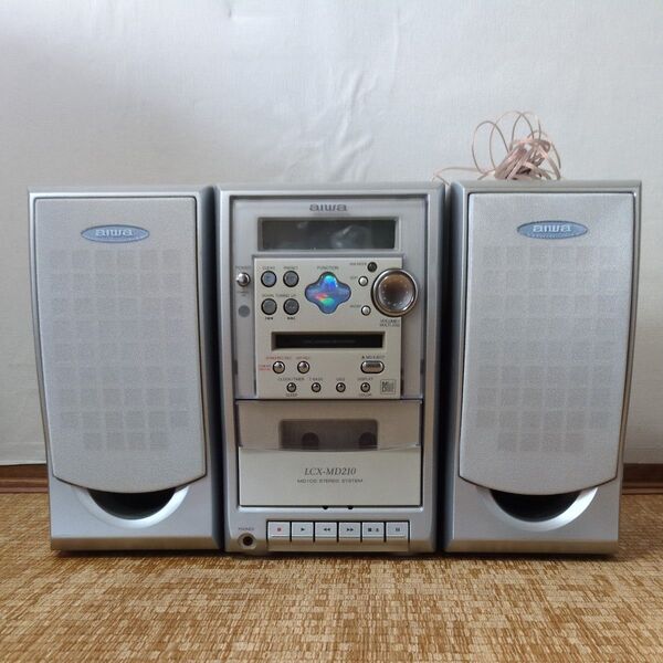 アイワ ミニコンポ aiwa LCX-MD210 *カセット難有り