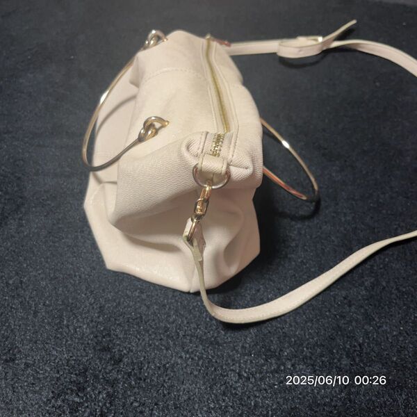 ショルダーバッグ レザー ゴールド金具 2WAY 肩掛け
