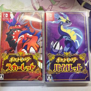 セット ②【Switch】ポケットモンスター スカーレット バイオレット