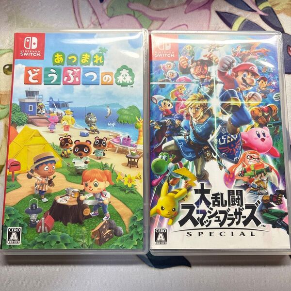 セット【Switch】 大乱闘スマッシュブラザーズ SPECIAL あつまれ どうぶつの森