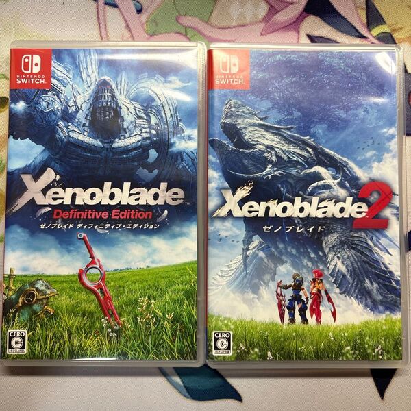 2本セット【Switch】 ゼノブレイド Xenoblade 1,2