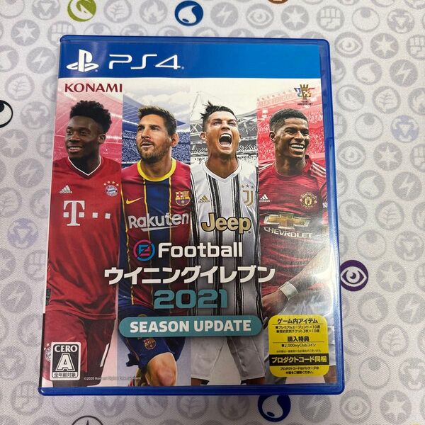 【PS4】 eFootball ウイニングイレブン 2021 SEASON UPDATE ウイイレ