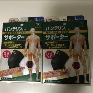 バンテリン コーワ ひざ サポーター 2枚セット Lサイズ 新品