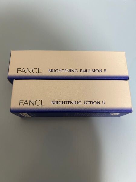 ファンケル FANCL ブライトニング しっとり 化粧液 乳液 2本セット
