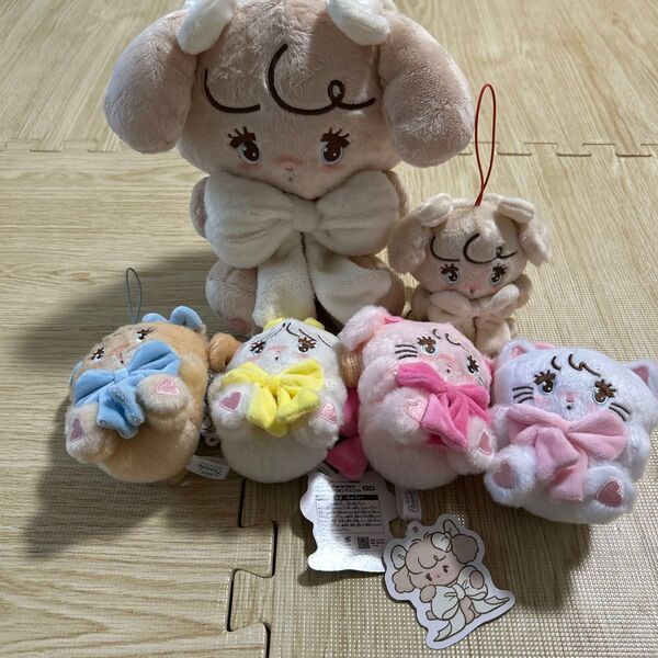 mikko characters 抱きしめおリボンぬいぐるみ・マスコット