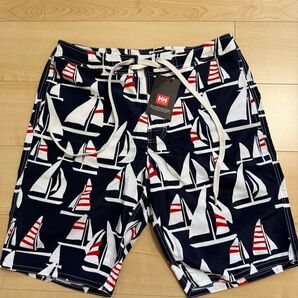 【HERRY HANSEN】Yacht Print Water Shorts