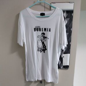 ポールスミスジーンズ ミュージシャン 音楽好きにお勧め 白 Tシャツ メンズL