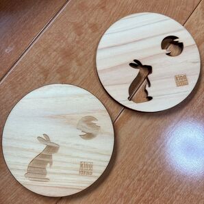 キノスタイル コースター 兎