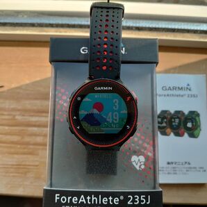 GARMIN ForeAthlete 235J 光学心拍センサー内蔵GPSランニングウォッチ