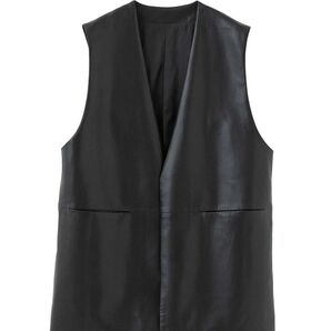 新品 PUBLIC TOKYO ジレ ベスト レザー ato ヨウジヤマモト shareef stein AMIRI ウィザード