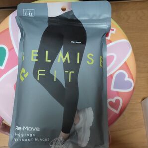ベルミス Re:Move Leggings エレガントブラック L-LL