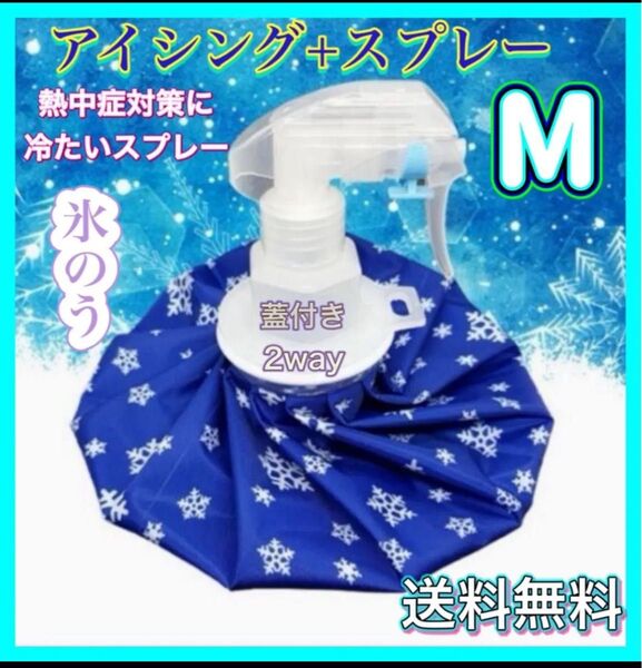 氷のう 氷嚢 M スプレー 保冷剤 アイスバッグ ケガ 発熱 暑さ対策 ゴルフ アイシング スポーツ サッカー 野球 部活