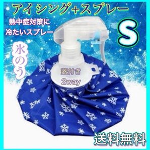 氷のう S アイスバッグ スプレー 熱中症対策 アイシング 部活 ゴルフ 野球 フェス アイスバッグ スポーツ