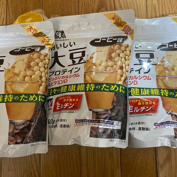 おいしい大豆プロテイン360g「コーヒー味」3袋
