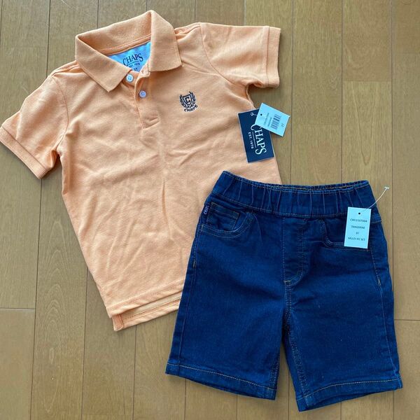 【新品・未使用品】CHAPS 上下セット 3T サイズ100 チャップス