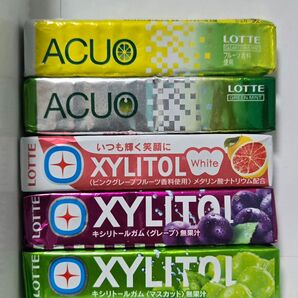 No.158 ガム XYLITOL ACUO 5個