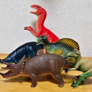 No.140 大サイズ 恐竜フィギュア 5点セット