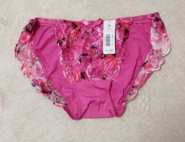 新品 ☆ aimerfeel エメフィール ☆ Mサイズ ベリッシマ カシュクールレース ショーツ パンティ パンツ 花柄 レース