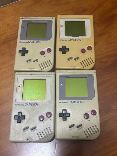 ゲームボーイ本体まとめ売り DMG-01 ジャンク 4台 本体 まとめ